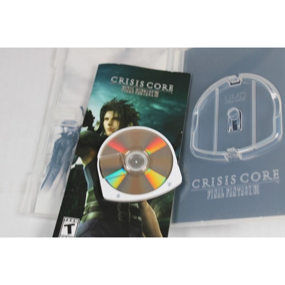 Crisis Core: Final Fantasy VII 7 Metallic Silver Cover Ltd. Edition Sony PSP - Picture 6 of 6